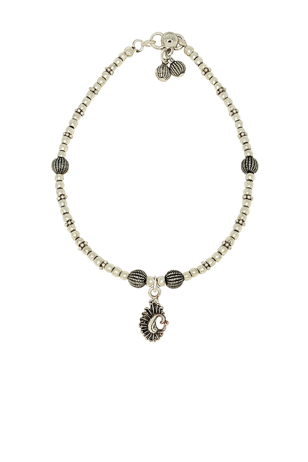 JARY  925 Sterling Silver Peacock Sonata Payal