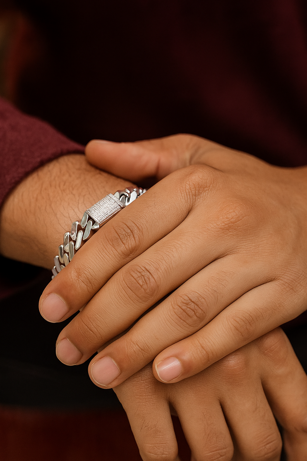 JARY 925 Sterling Silver Imperial Link Bracelet