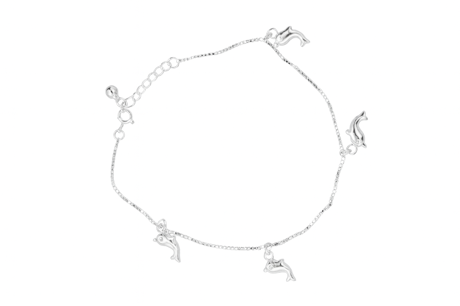 JARY Elira 925 Sterling Silver Bird Charm Payal