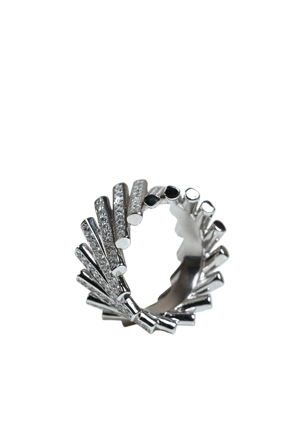 JARY 925 Sterling Silver Crown Laurel Ring