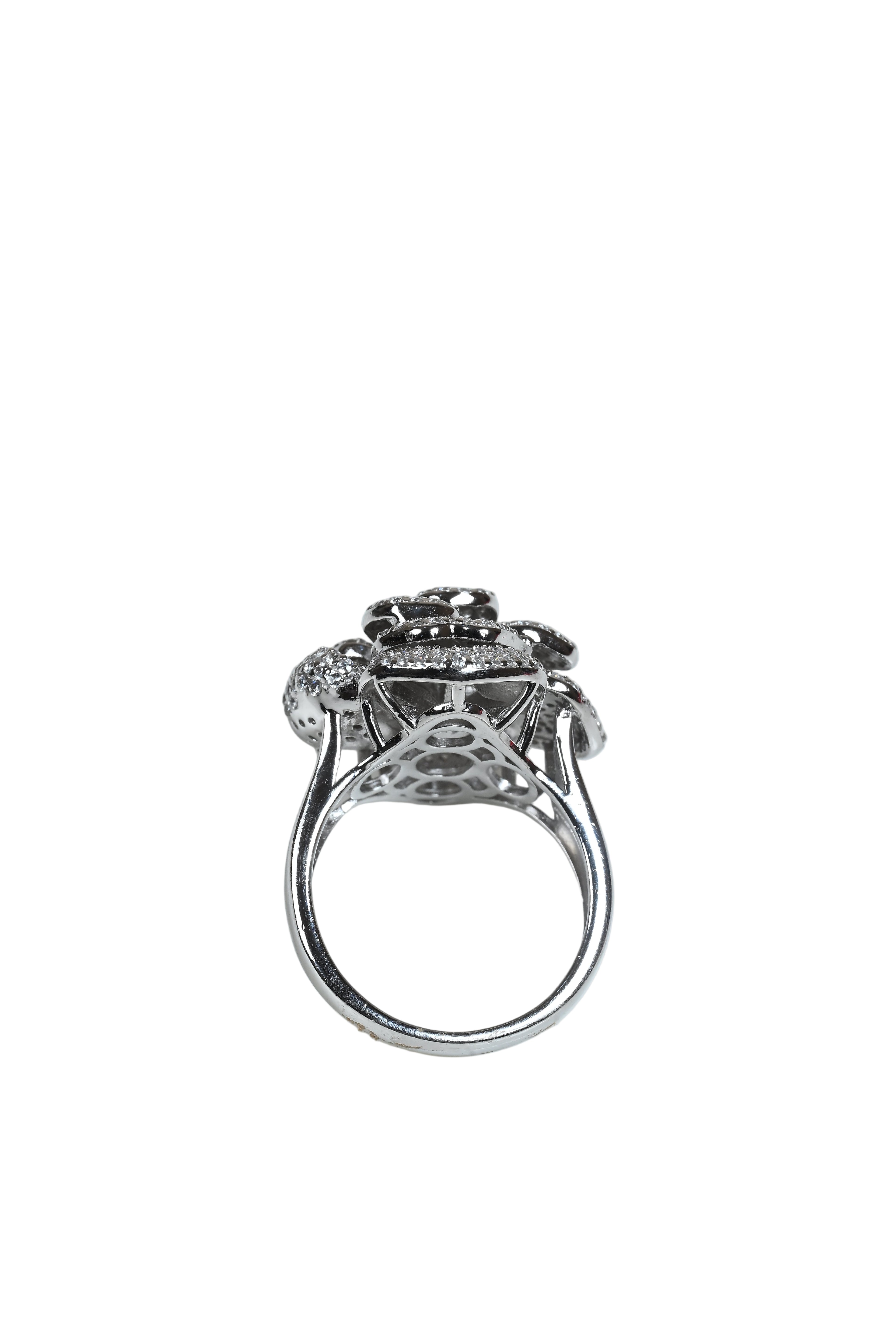 JARY 925 Sterling Silver Eternal Rose Ring