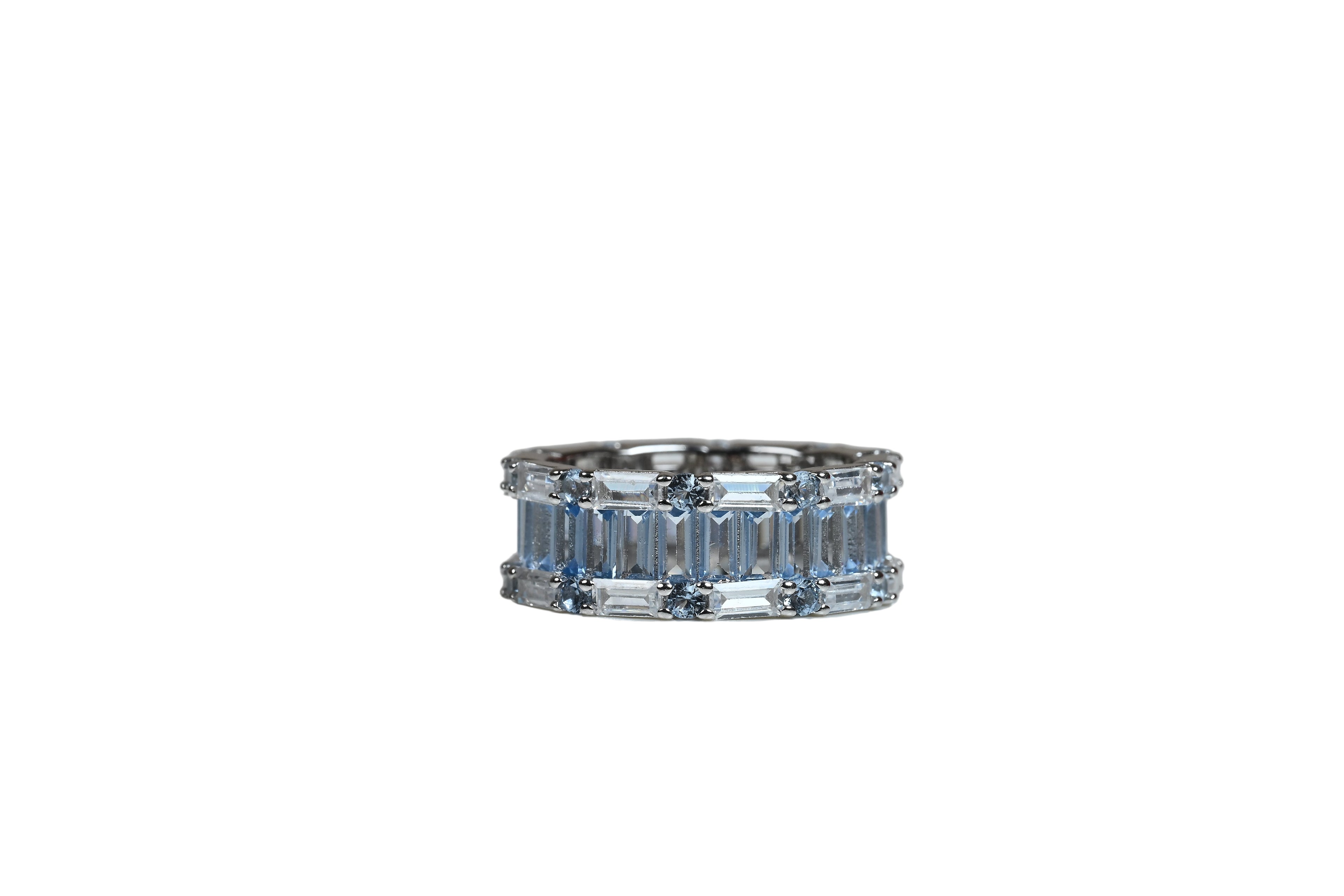 JARY 925 Sterling Silver Eterna Luxe Band