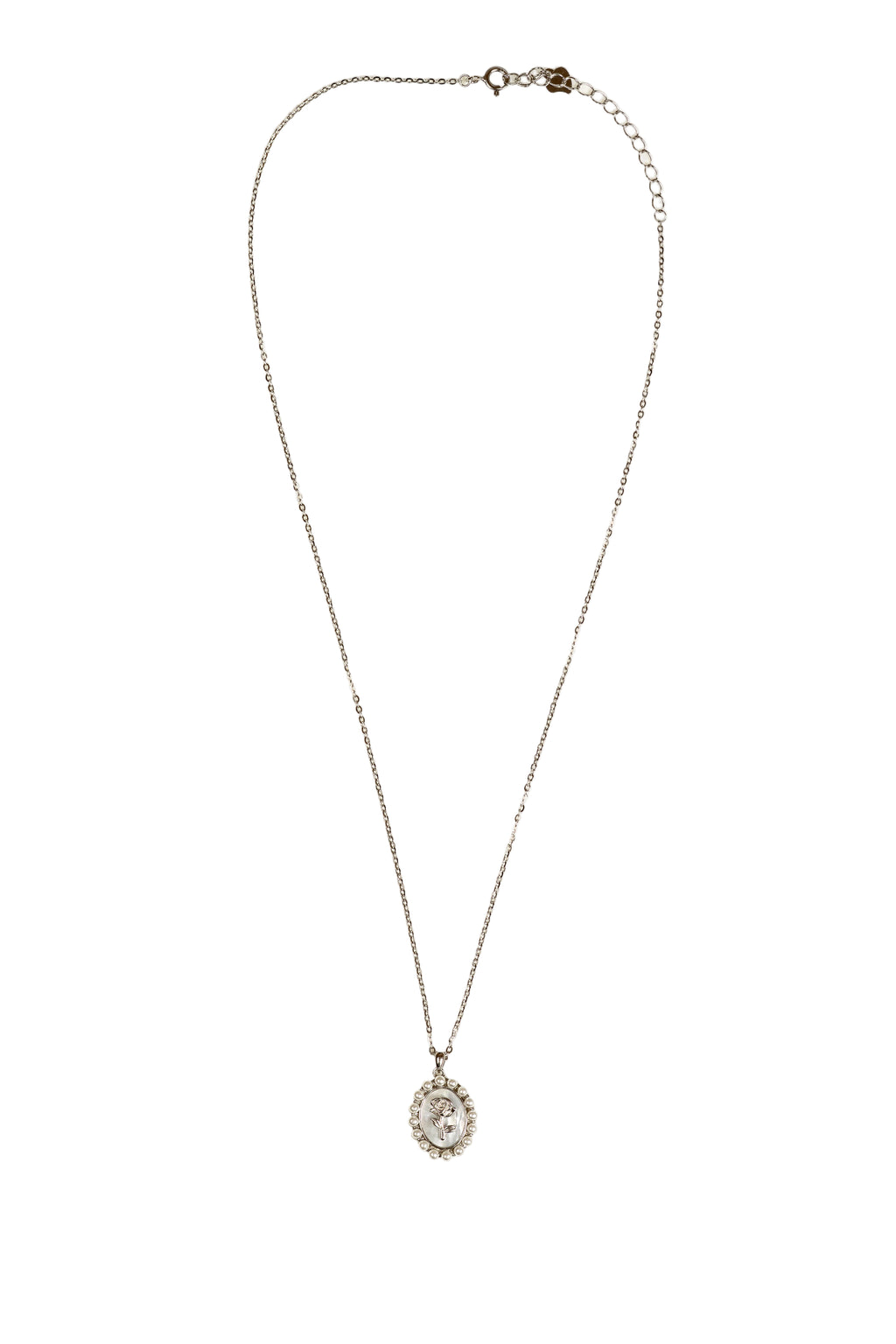 JARY 925 sterling silver Regalia Rose Pendant