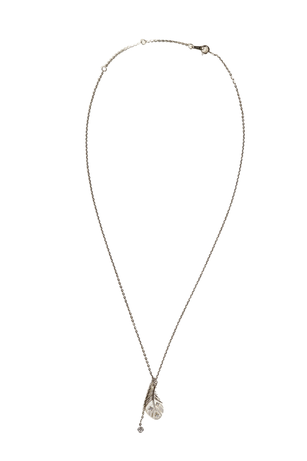 JARY 925 sterling silver Celestia Plume Pendant