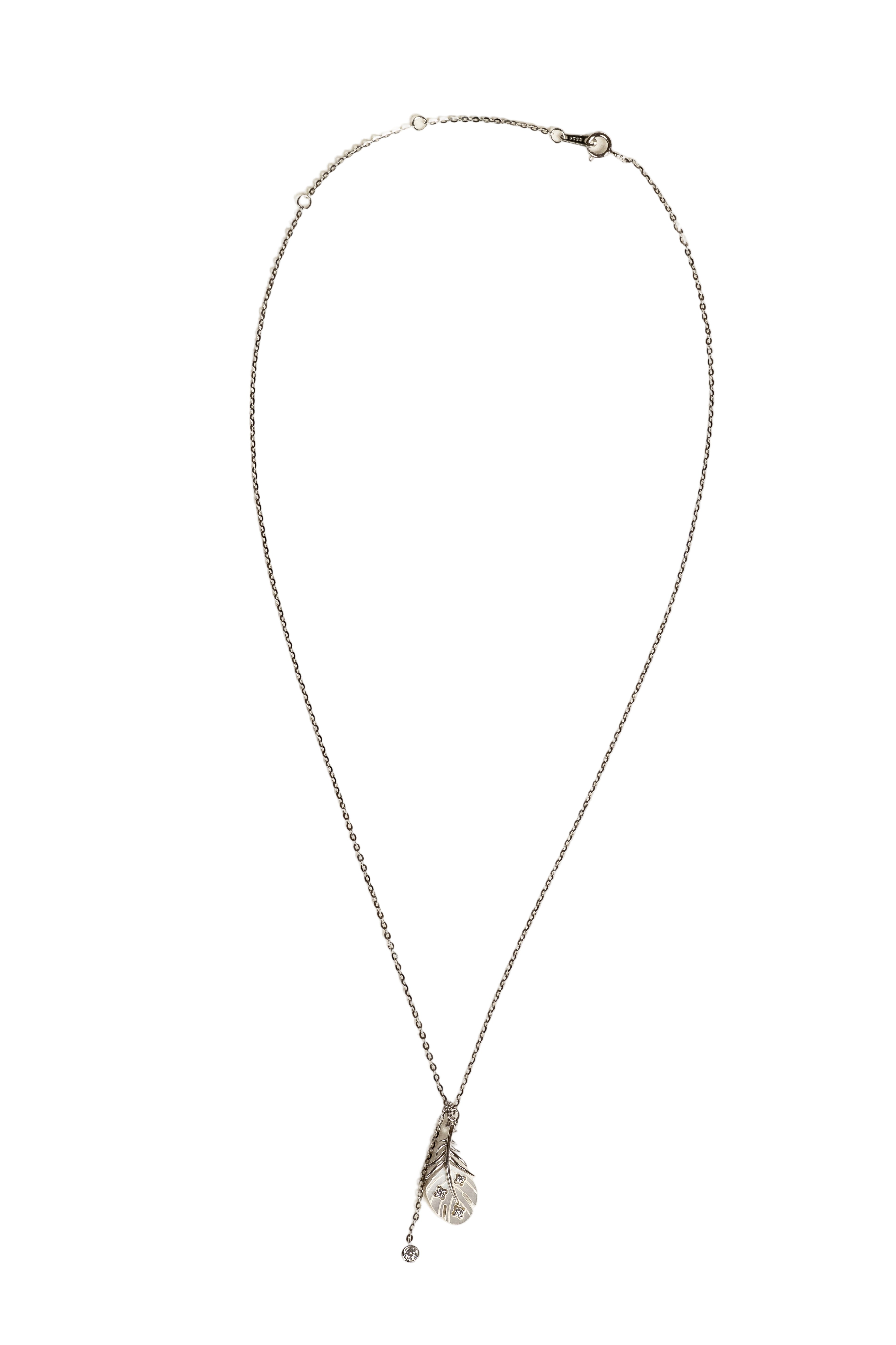 JARY 925 sterling silver Celestia Plume Pendant