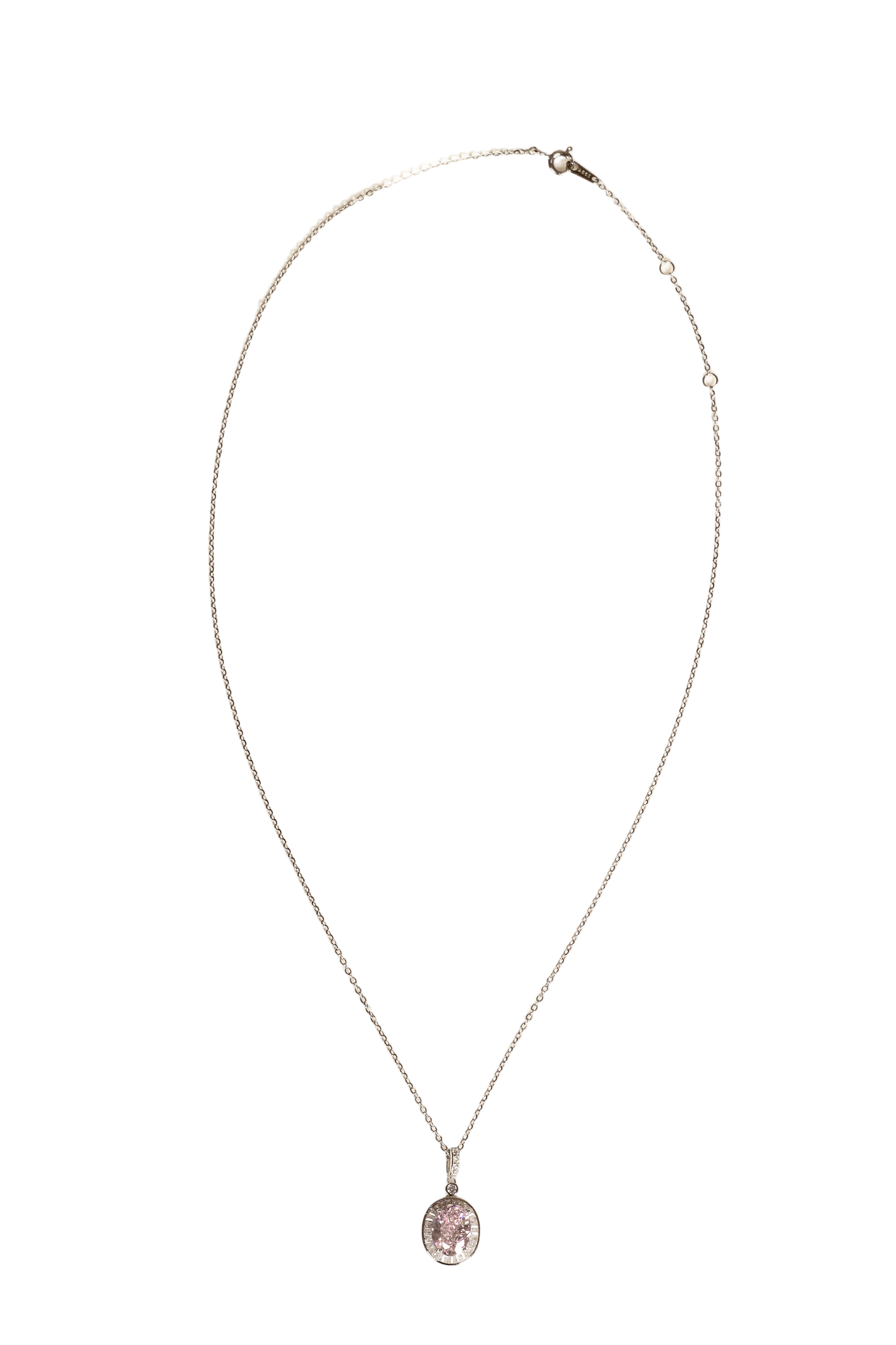 JARY 925 Sterling Silver Rosé Étoile Necklace