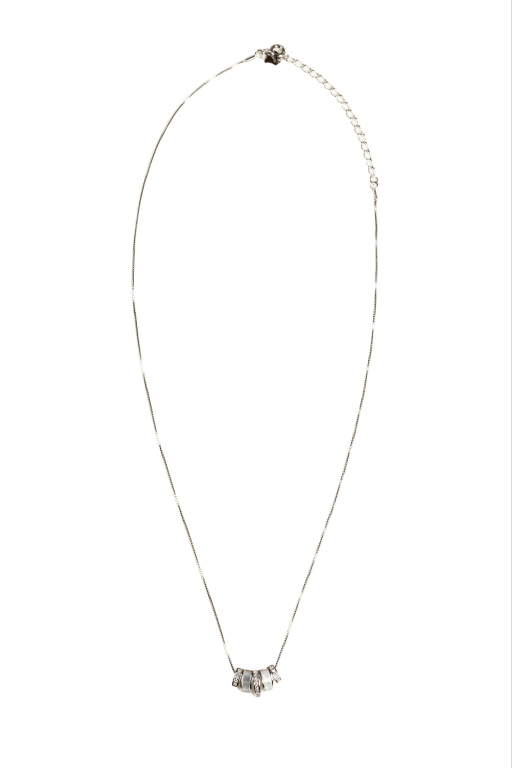 JARY 925 Sterling Silver Celeste Symphony Necklace