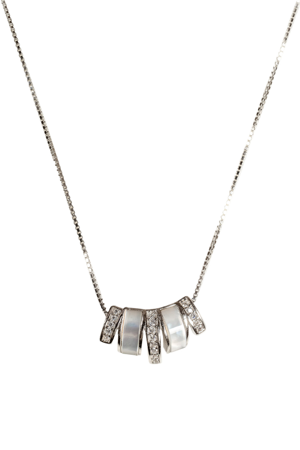 JARY 925 Sterling Silver Celeste Symphony Necklace