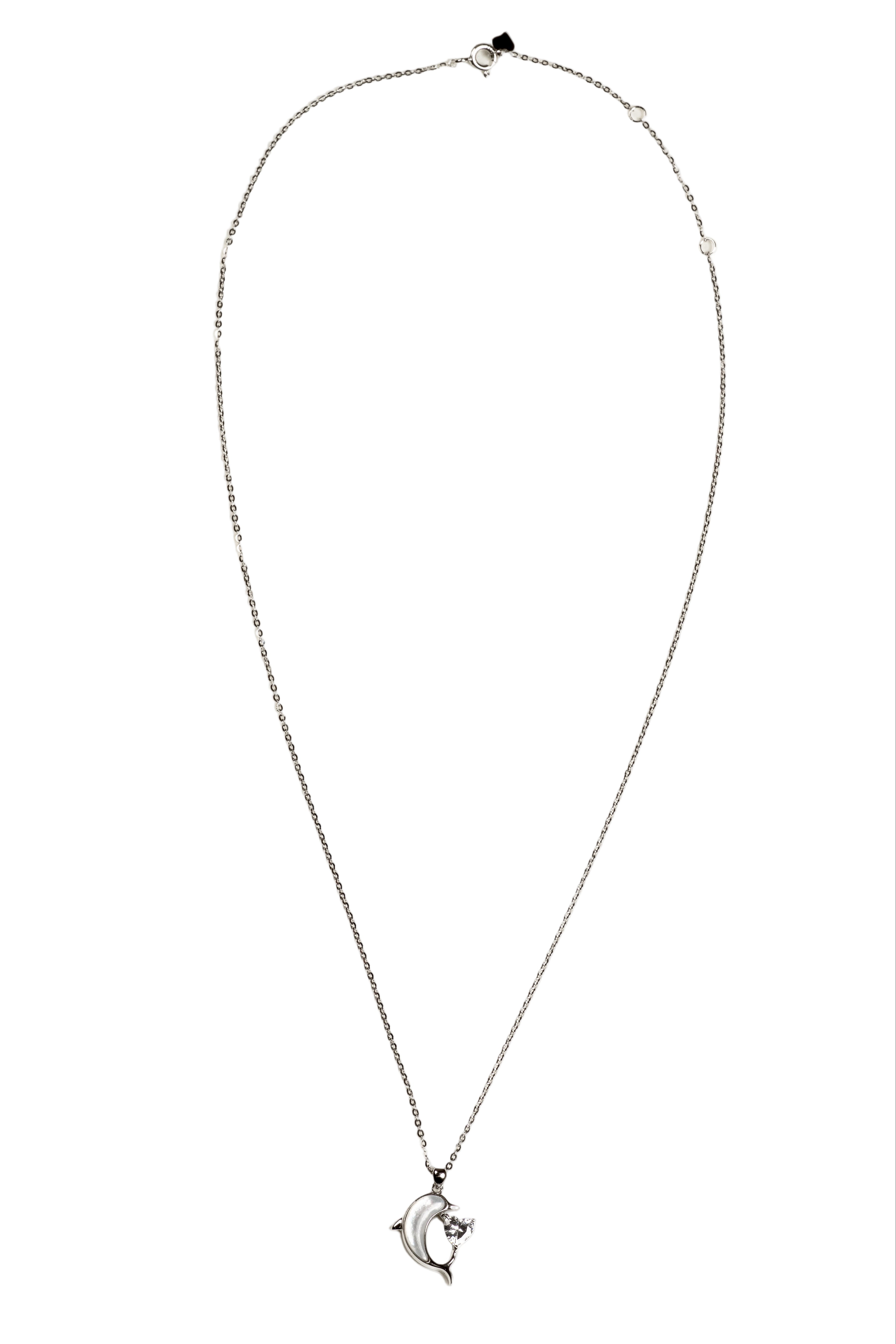 JARY 925 Sterling Silver Ocean’s Embrace Necklace Set