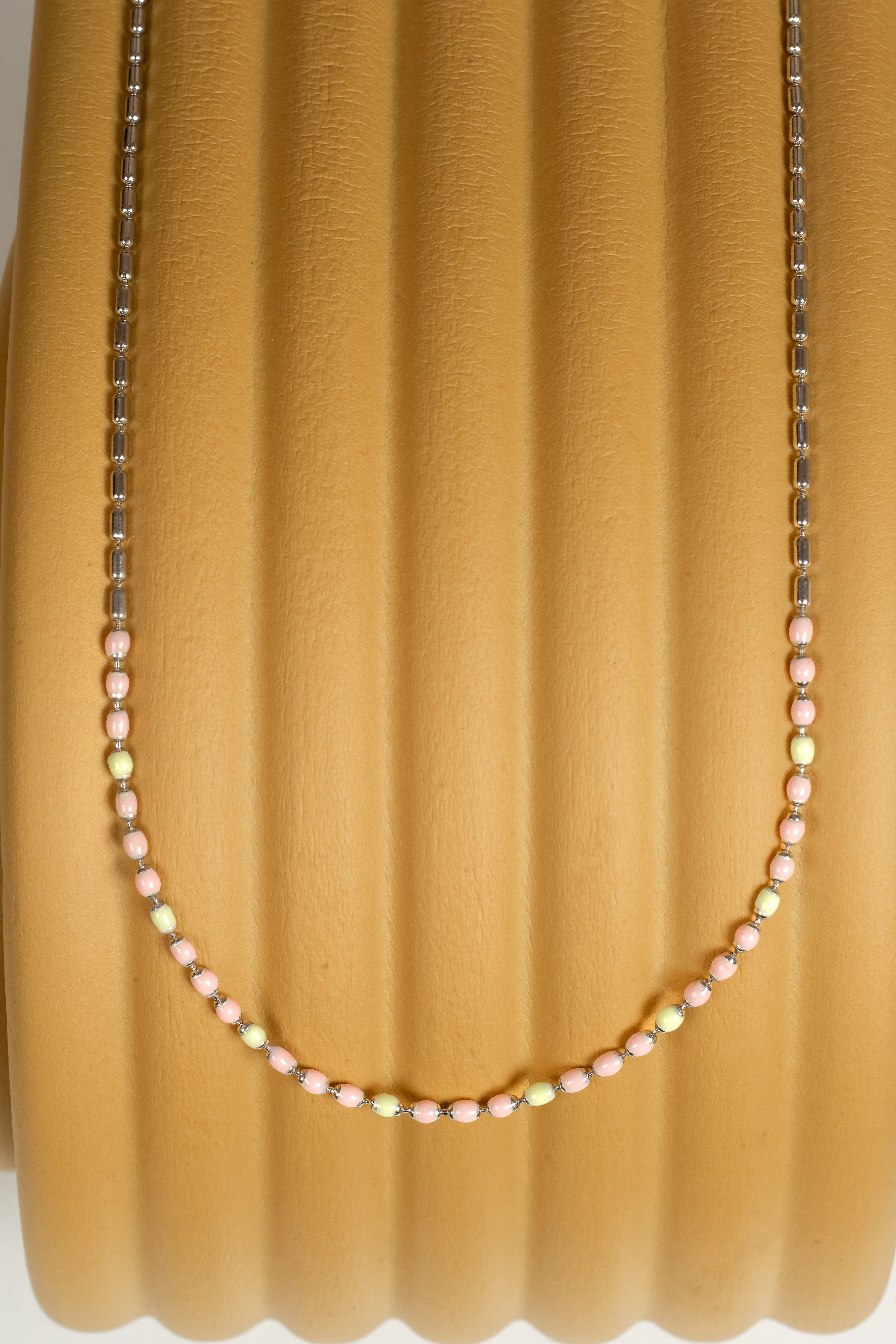 JARY 925 Sterling Silver Pastel Harmony Necklace