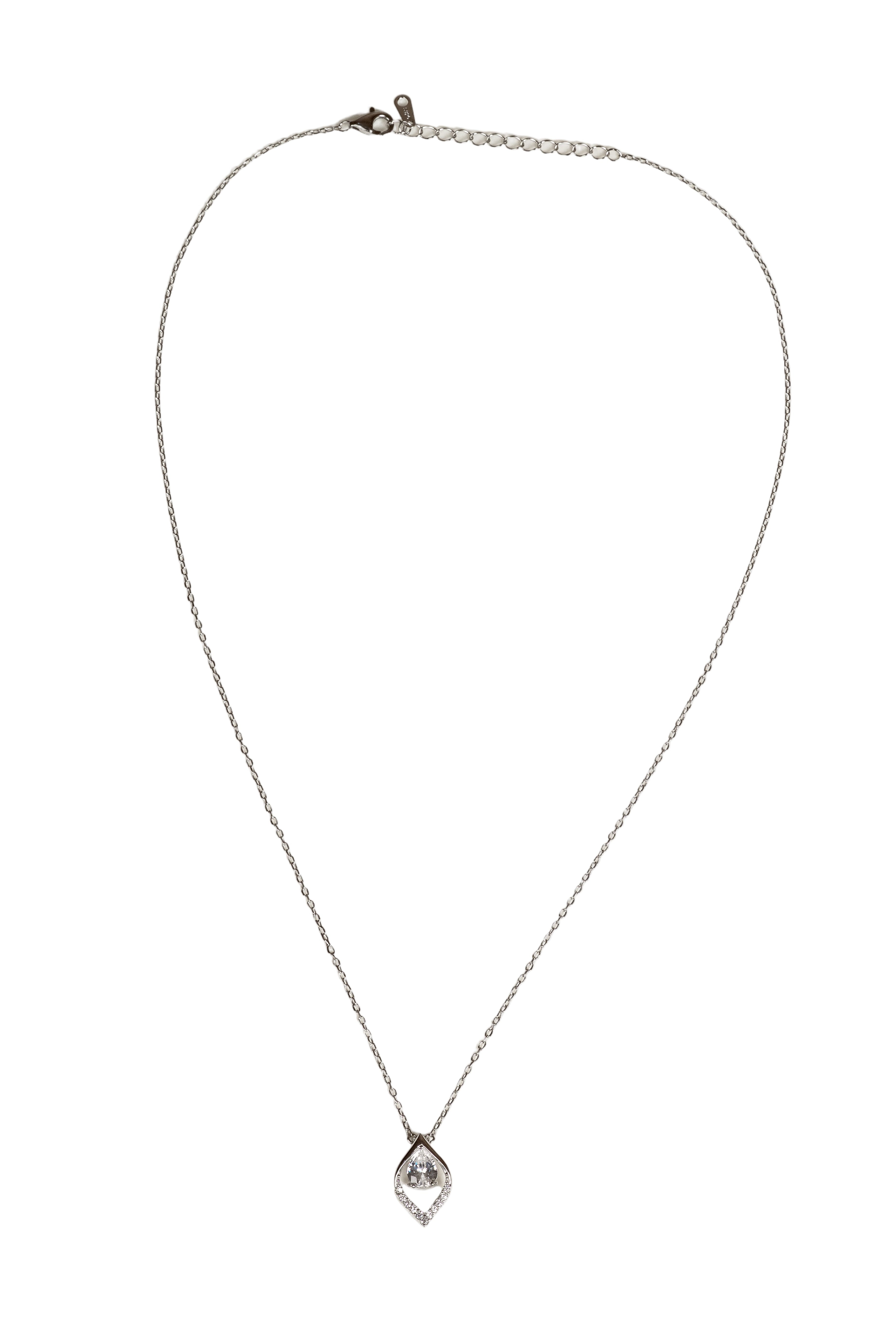 JARY 925 Sterling Silver Eternal Flame Necklace