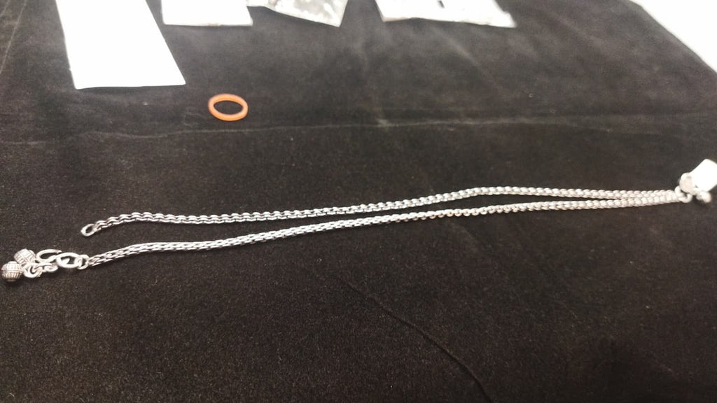 JARY Ethereal Chain Whisper 925 Silver Payal