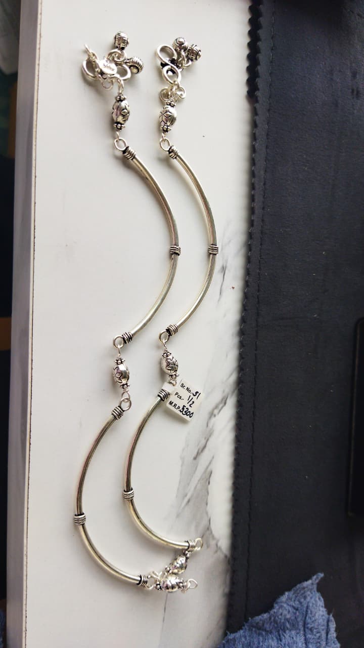 JARY Aarvi Elegance 925 Silver Payal