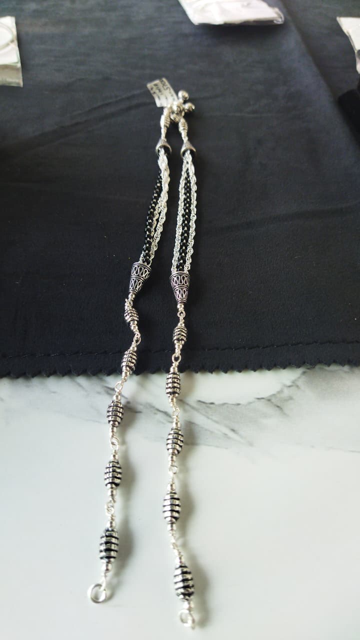 JARY Noor-e-Nazaakat 925 Silver Payal