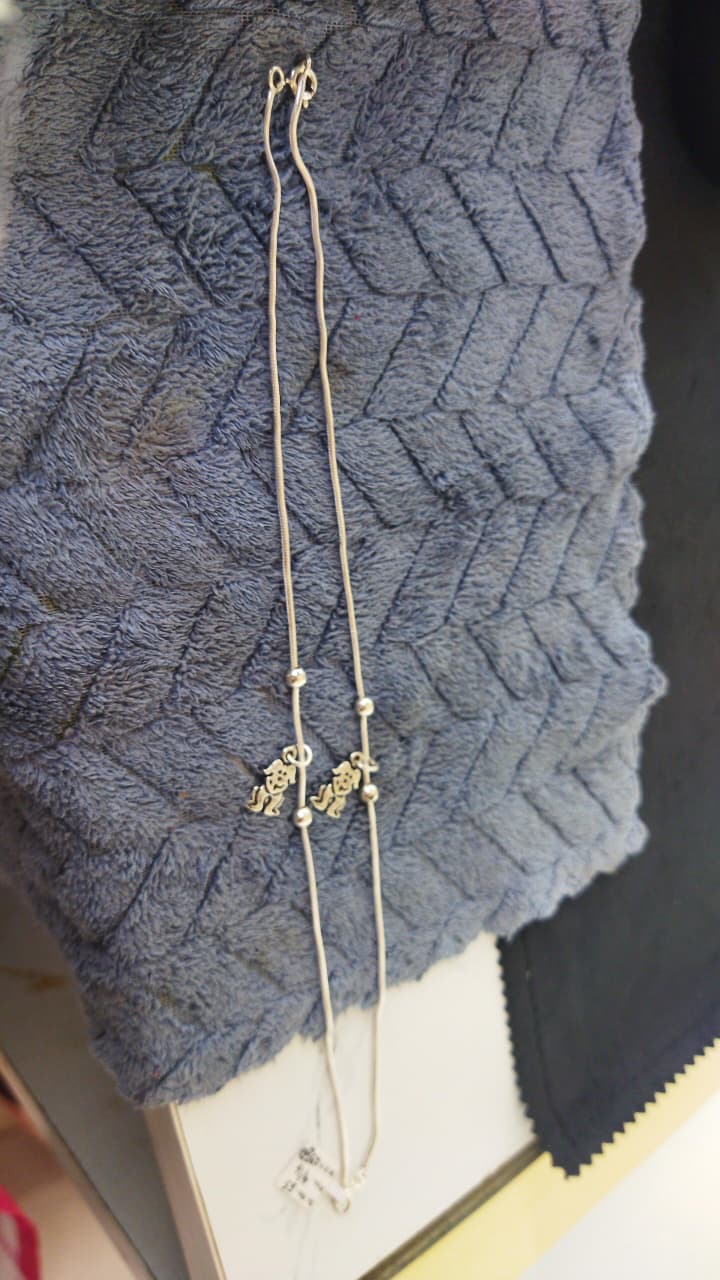 JARY ShubhArambh 925 Sterling Silver Ganesha Payal