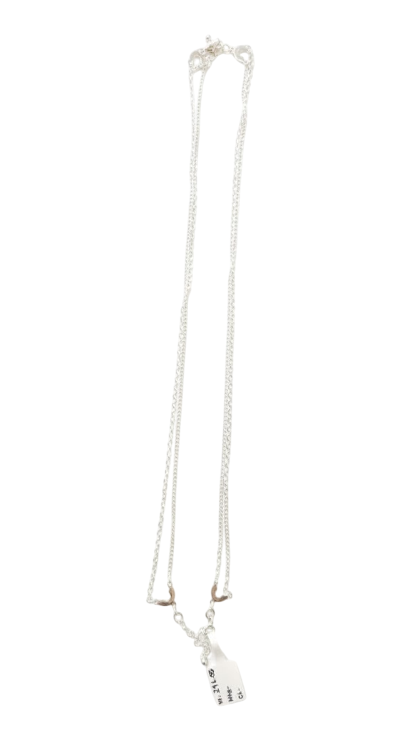 JARY Samaira 925 Sterling Silver Dual Chain Payal